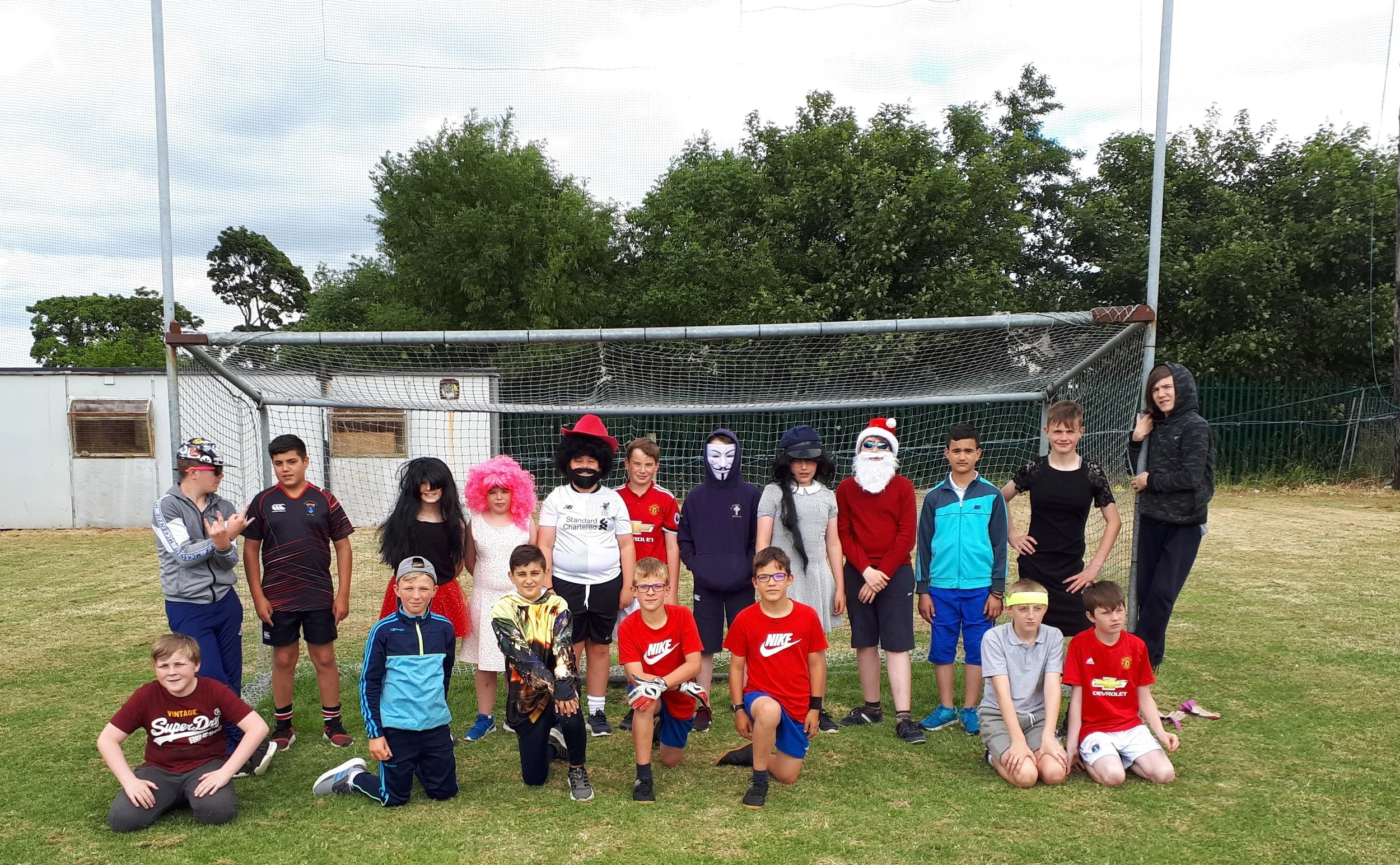 Fancy Dress Football Match