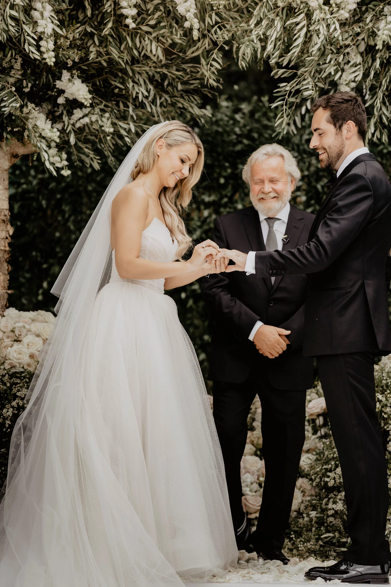  Wedding in Italy for Anastassia Boguslavskaya  Makeup by Taylor Downes  Hair by Kathryn 