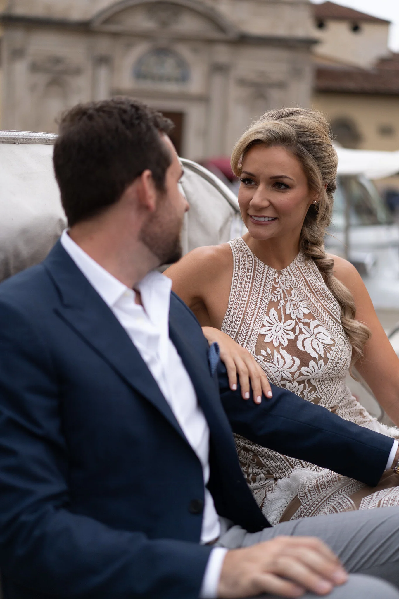  Wedding in Italy for Anastassia Boguslavskaya  Makeup by Taylor Downes  Hair by Kathryn 