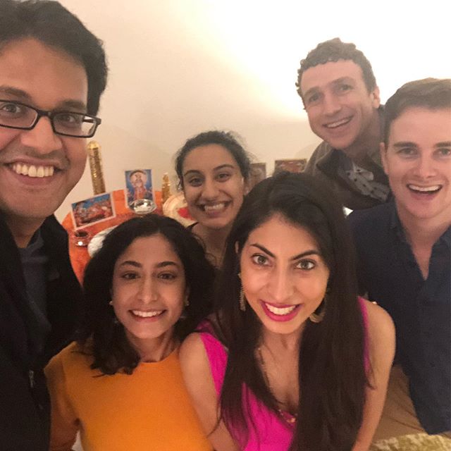 Happy Diwali! This is literally the only photo any of us took, hopefully because we were having so much fun?
