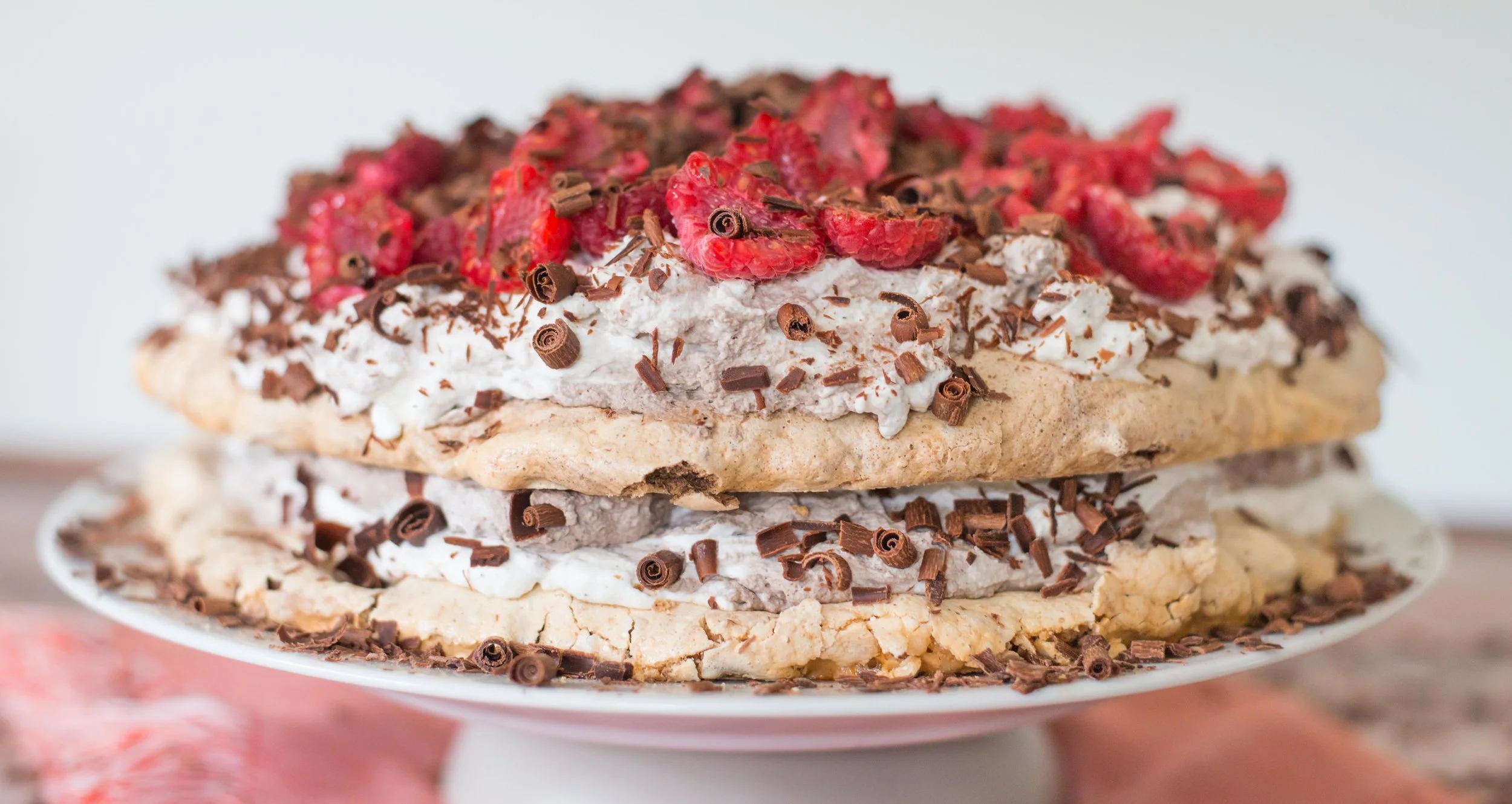 Chocolate Meringue Layer Cake