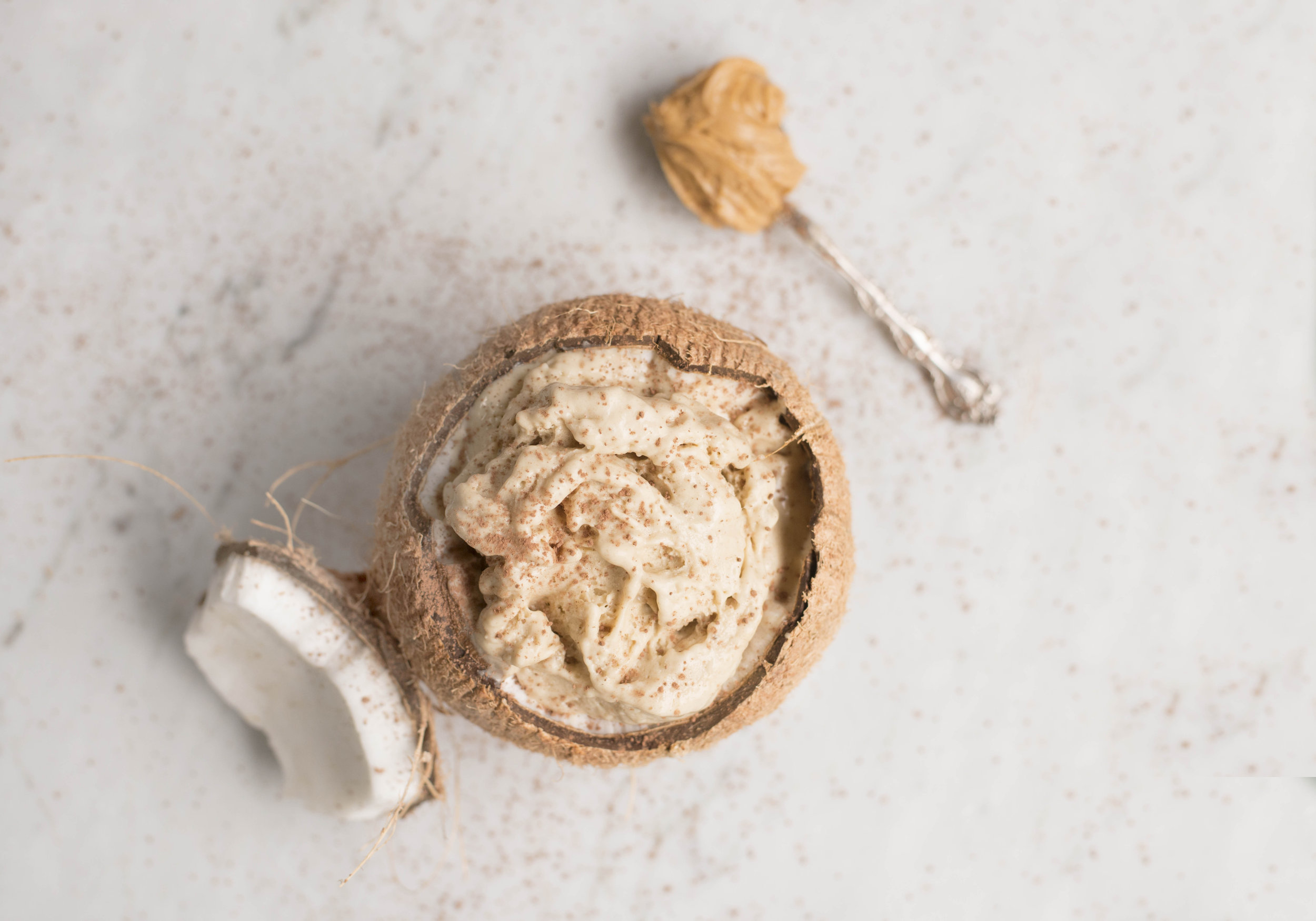 Easy Peanut Butter Banana Ice Cream