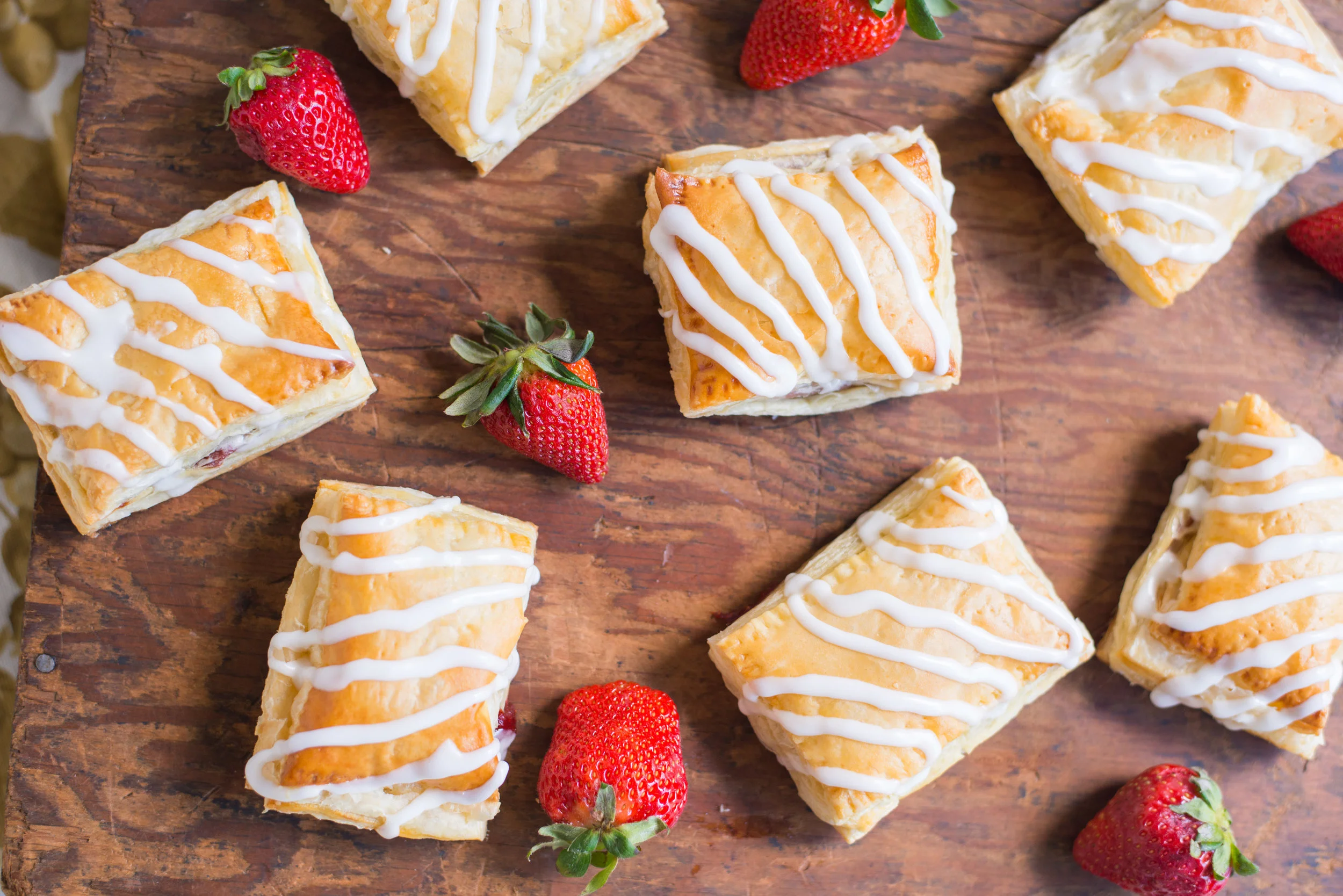 Semi-Homemade Strawberry Strudels