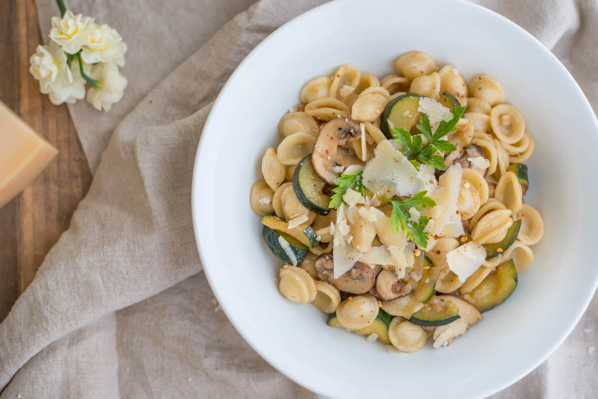 Mixed & Measured | Mushroom & Zucchini Marsala Pasta-18.jpg