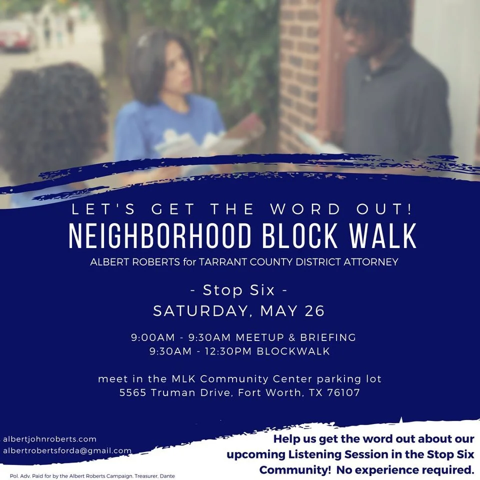 Stop Six Neighborhood Block Walk