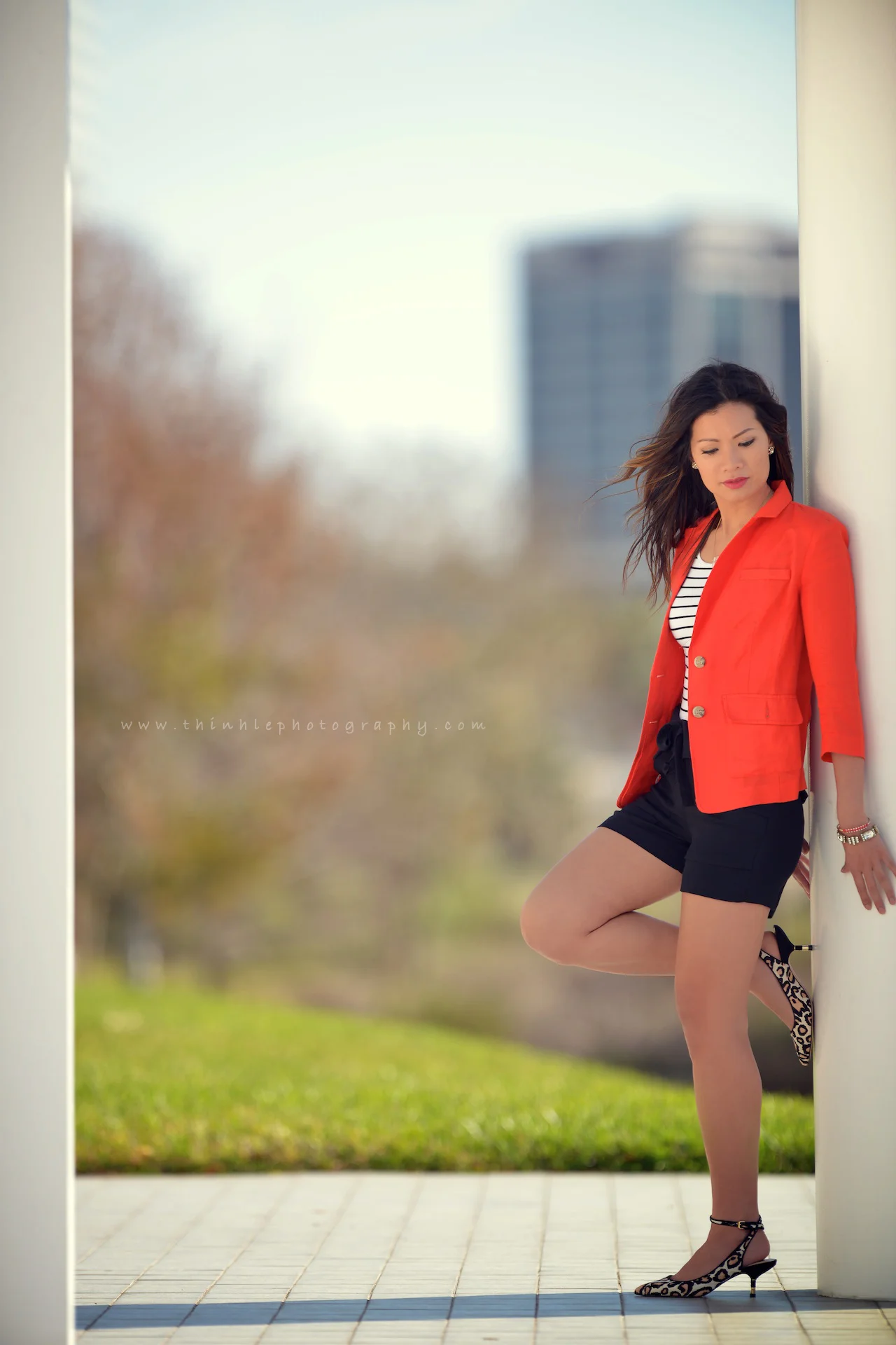 Orange Blazer