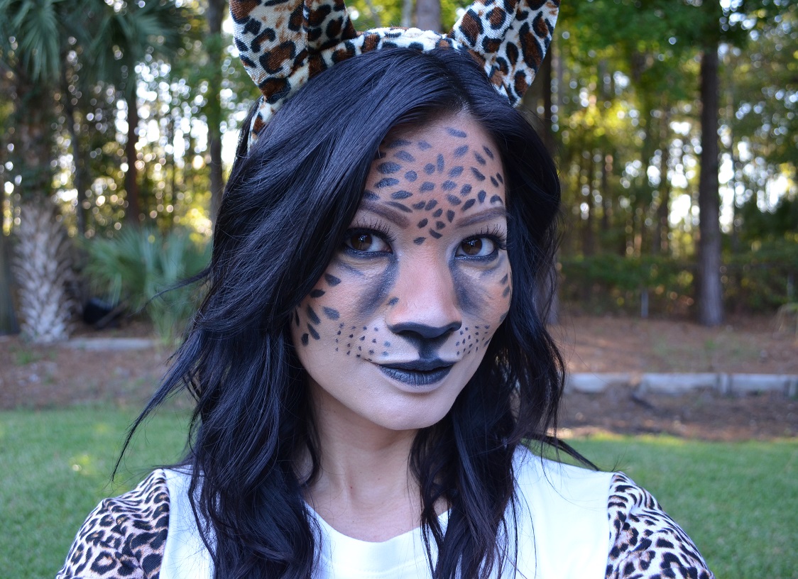 black jaguar face paint