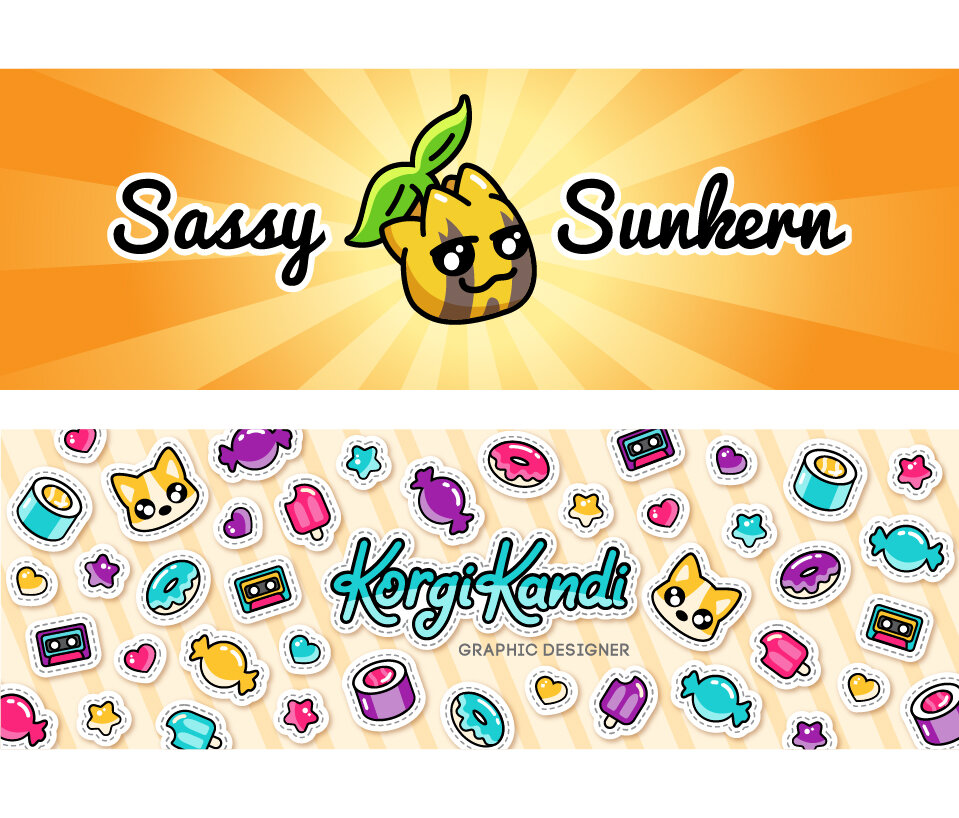 Custom Sub Badge Set Cute Bit Badges Twitch Emote Design 