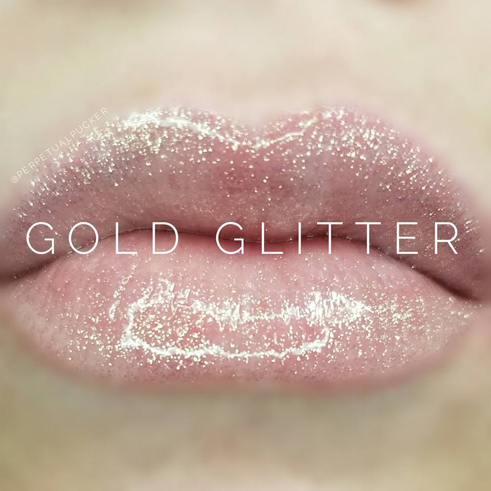 Gold Glitter Gloss