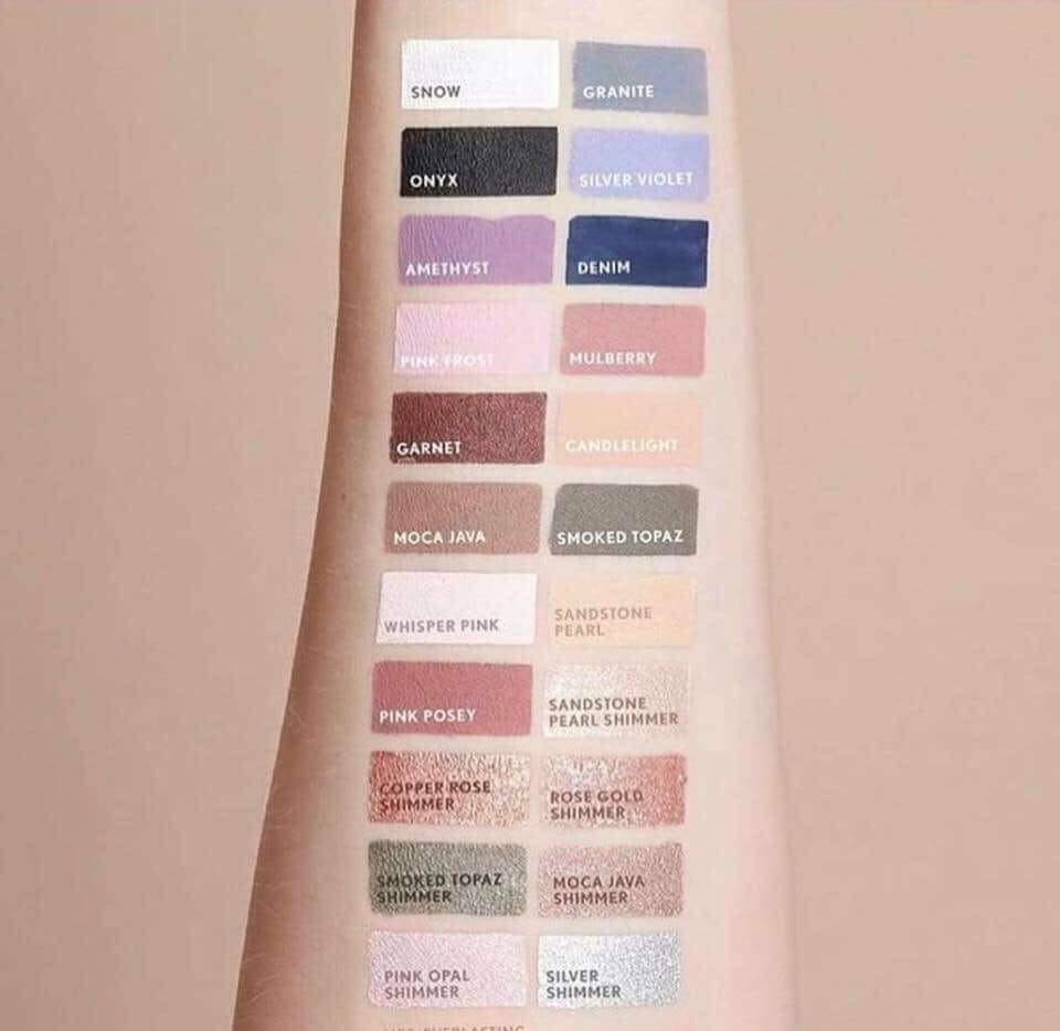 ShadowSense Swatches Comparison