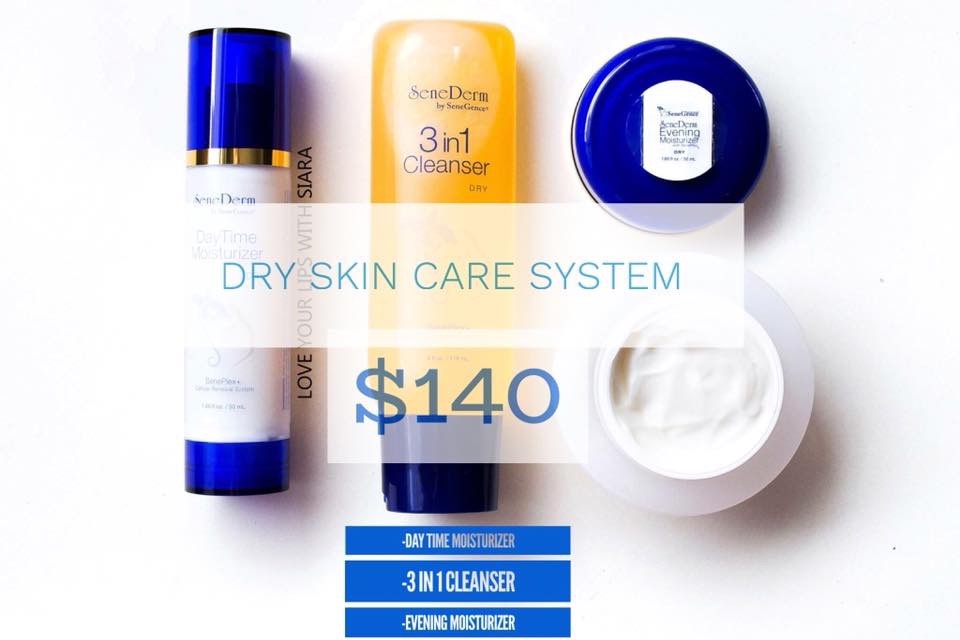 SeneGence Dry Skin Care System