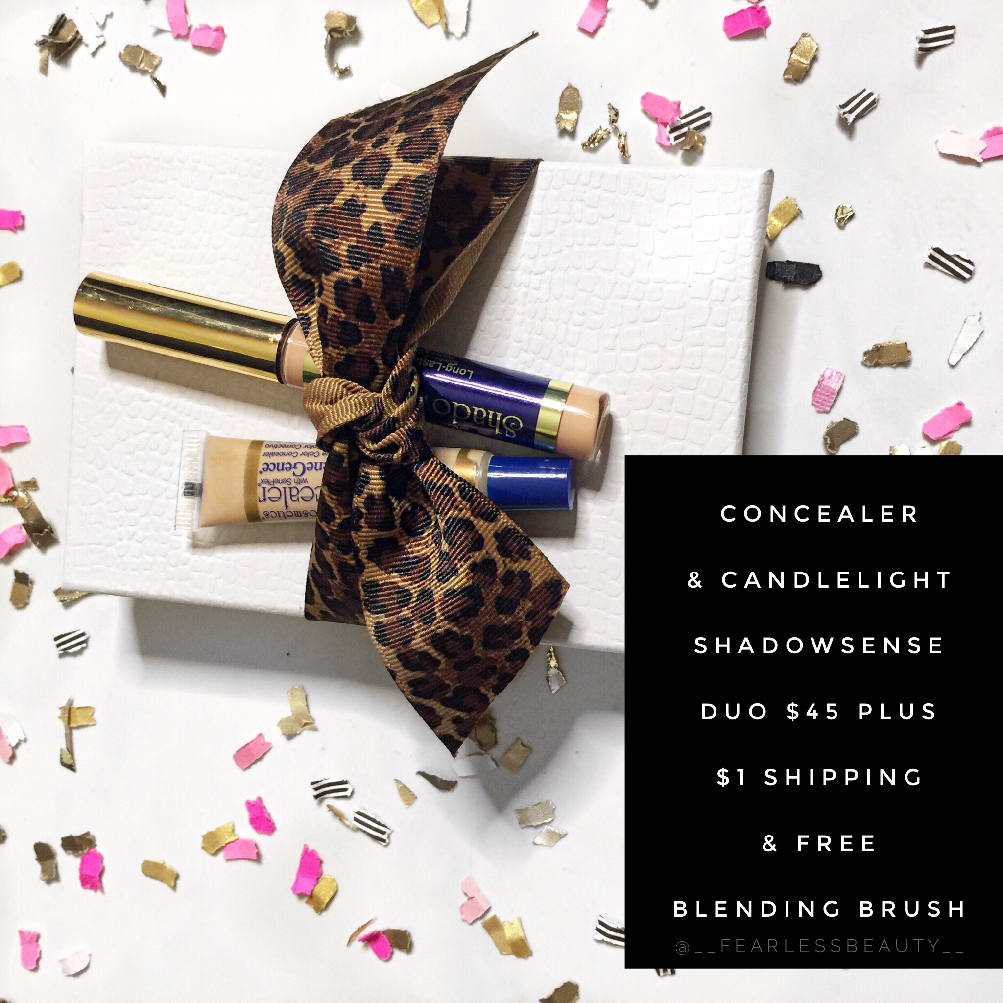 SENEGENCE CANDLELIGHT AND CONCEALER SALE