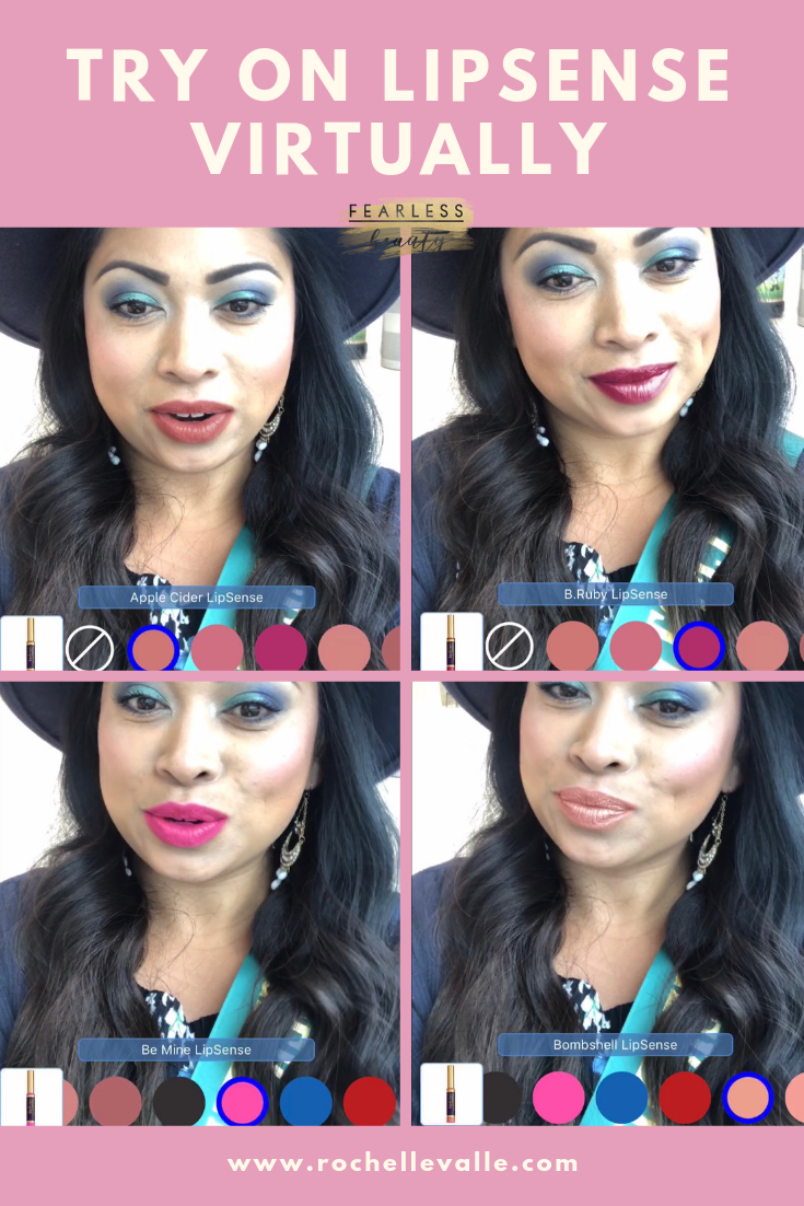 NEW SENELOOK APPLICATION - TRY ON OVER 50 LIPSENSE SHADES VIRTUALLY