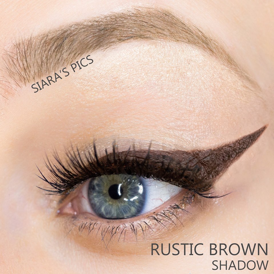 Rustic Brown ShadowSense as Eyeliner