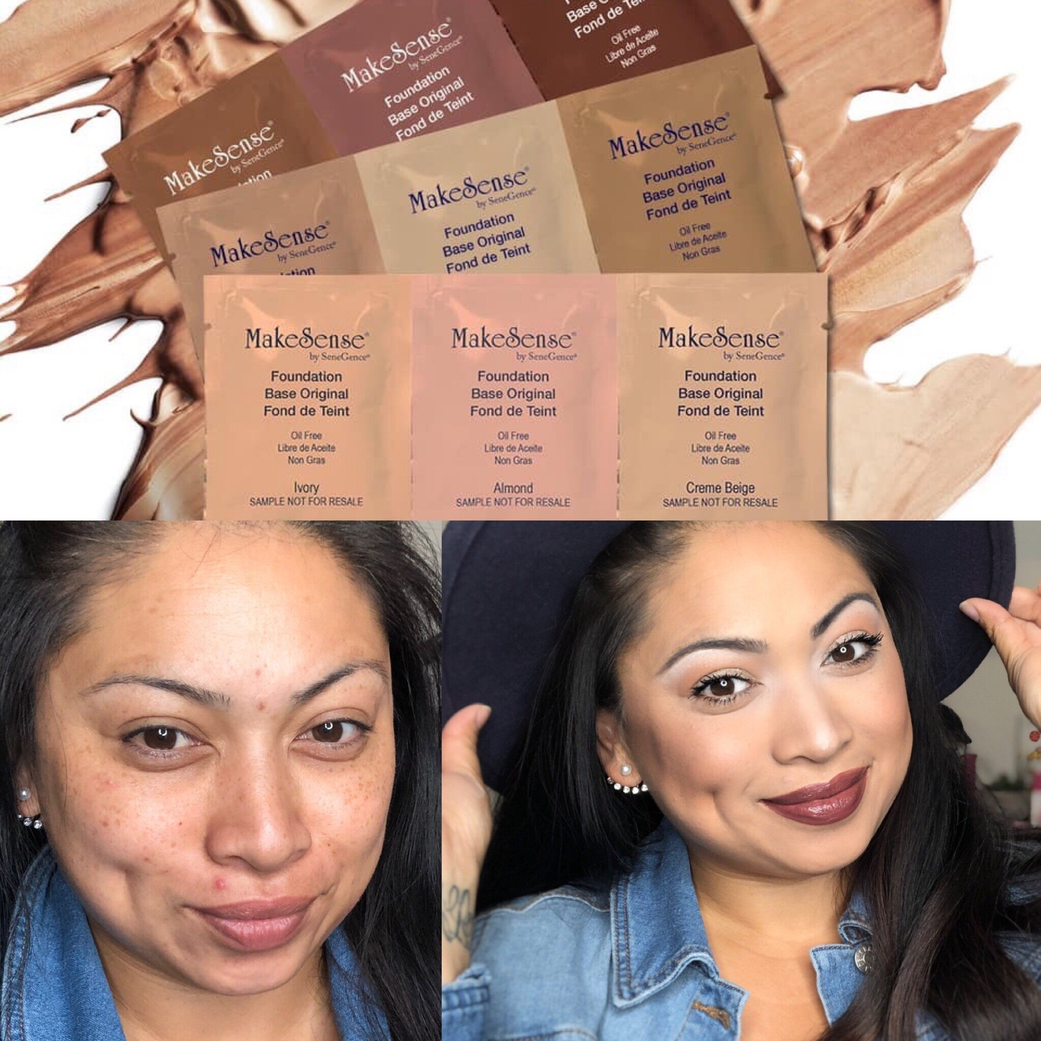 Color Correcting Tinted Moisturizer Before and After Photo