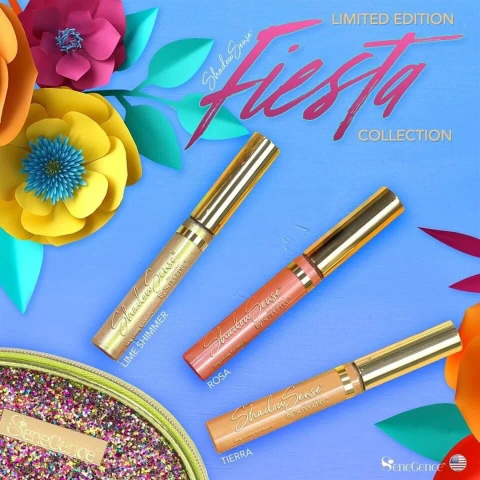NEW FIESTA SHADOWSENSE COLLECTION!  FUN VIBRANT EYE SHADOWS