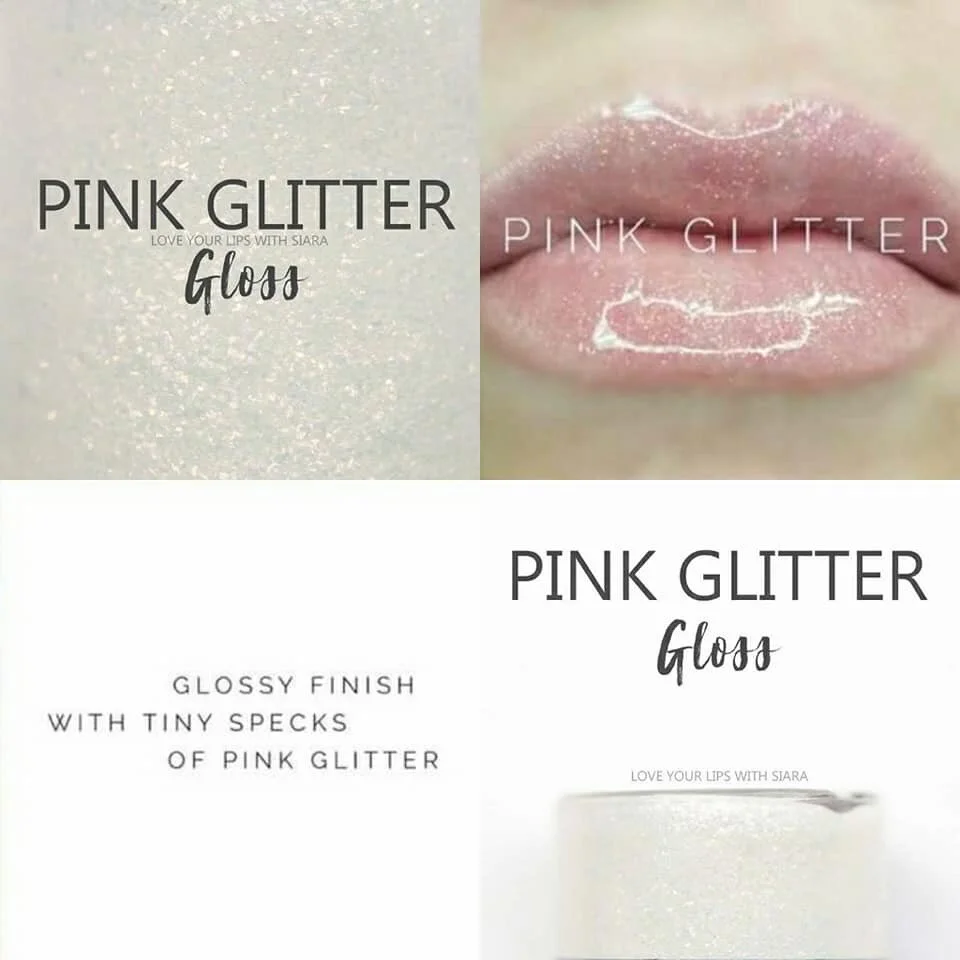 PINK GLITTER LIPSENSE® GLOSS