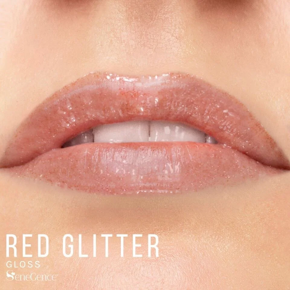 RED GLITTER LIPSENSE® GLOSS – LIMITED EDITION!