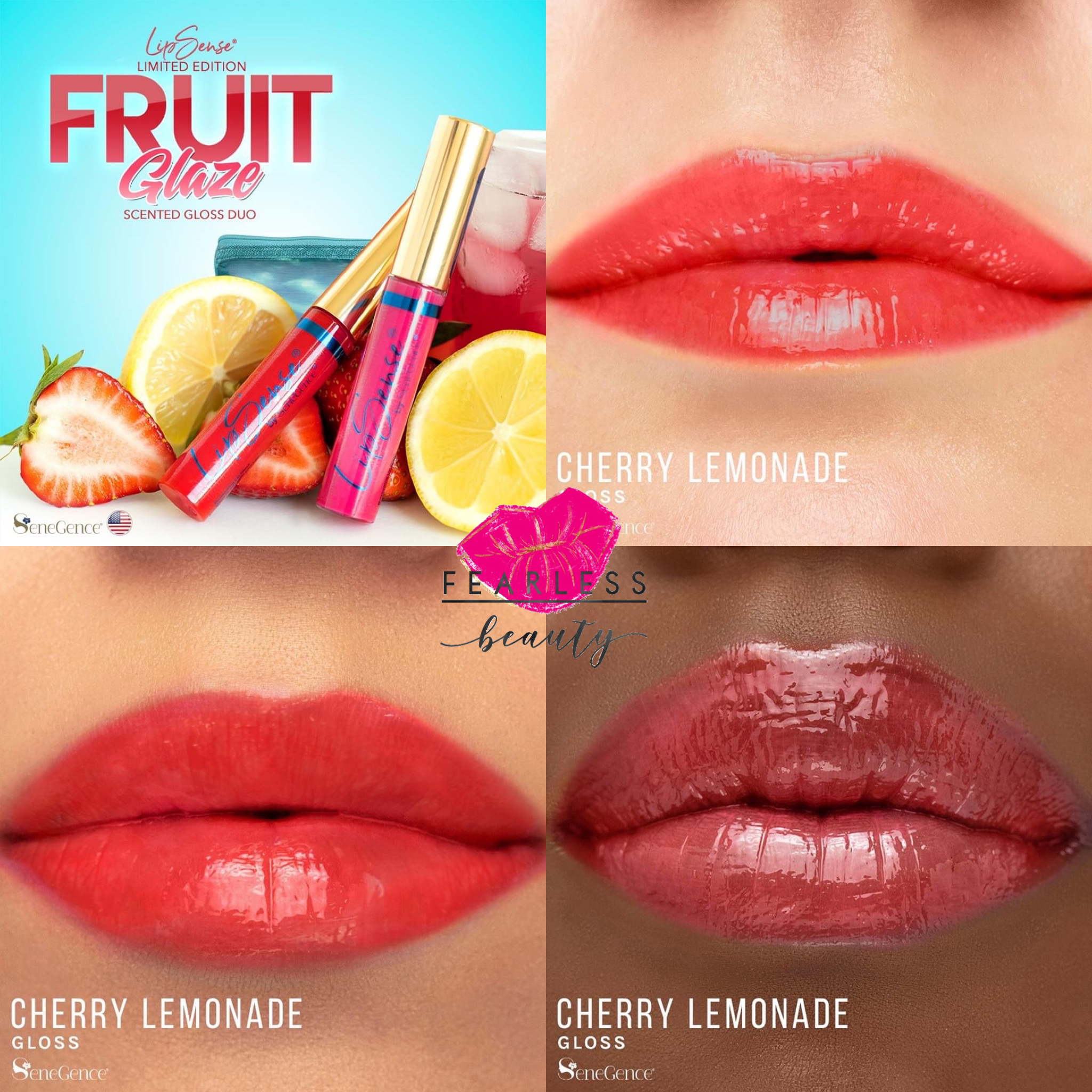 CHERRY LEMONADE LIPSENSE® GLOSS – LIMITED EDITION! 