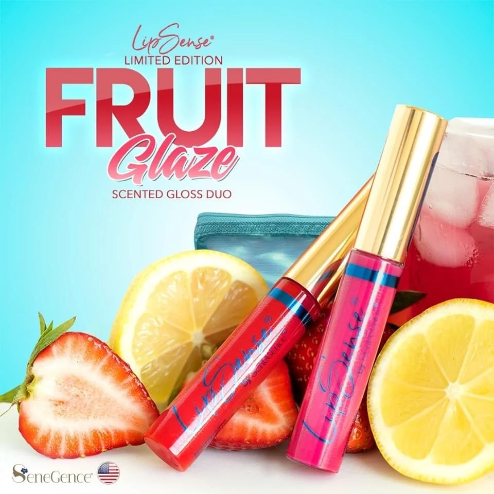 NEW FRUIT GLAZE SCENTED LIP GLOSS DUO 