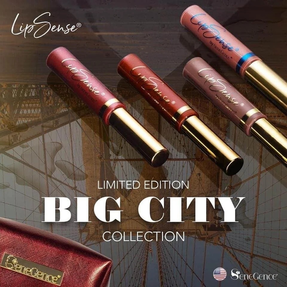 BIG CITY LIPSENSE® COLLECTION (LIMITED EDITION)  IS HERE