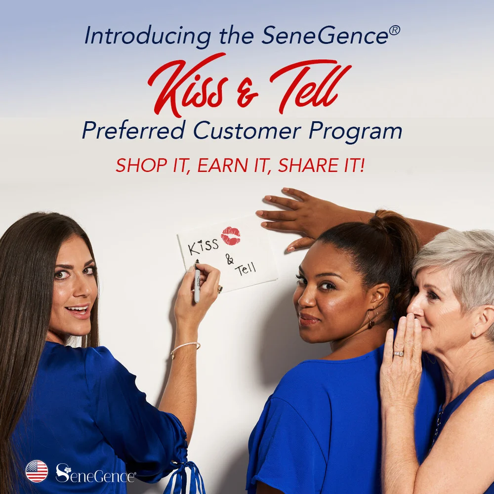 Senegence Kiss Tell Preferred Customer Program Rochelle Valle Fearless Beauty