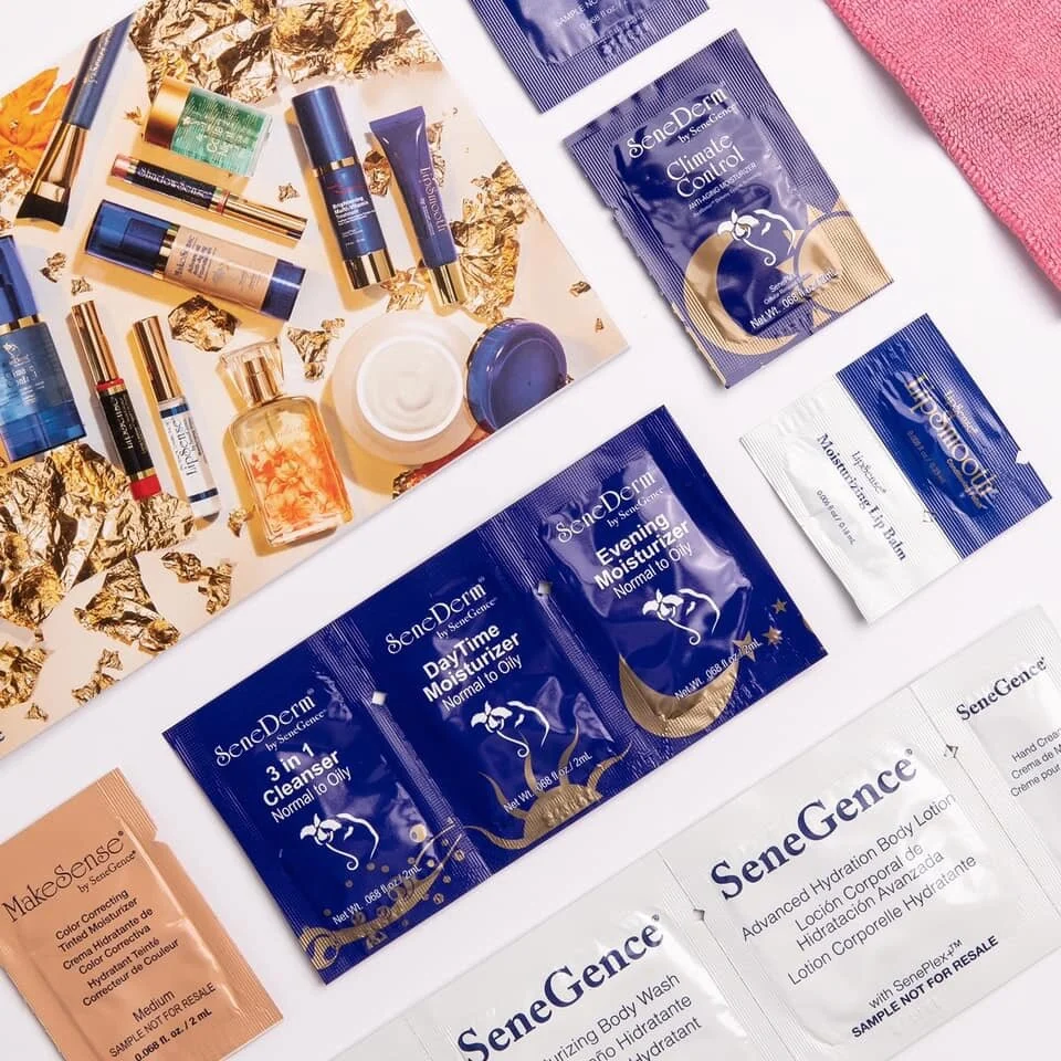 Senegence Skin Care Sample Pack Directions