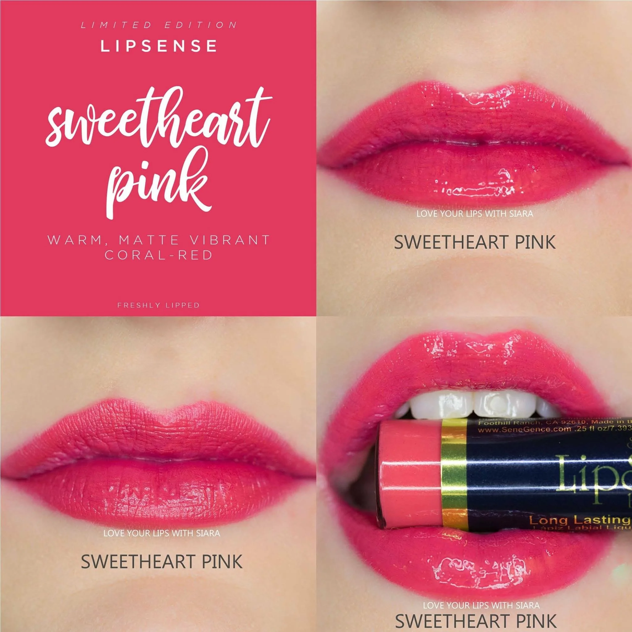 SWEETHEART PINK LIPSENSE®