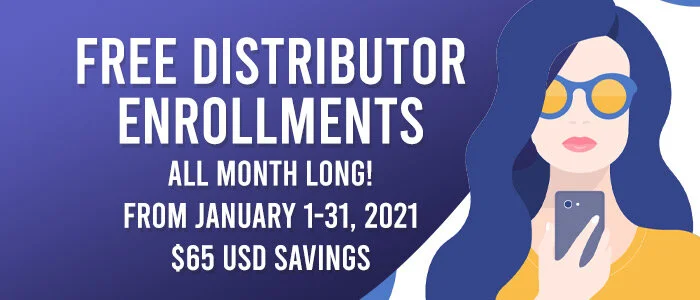 JOIN FOR FREE IN JANUARY - GET YOUR SENEGENCE DISTRIBUTOR ACCOUNT &amp; KIT ...