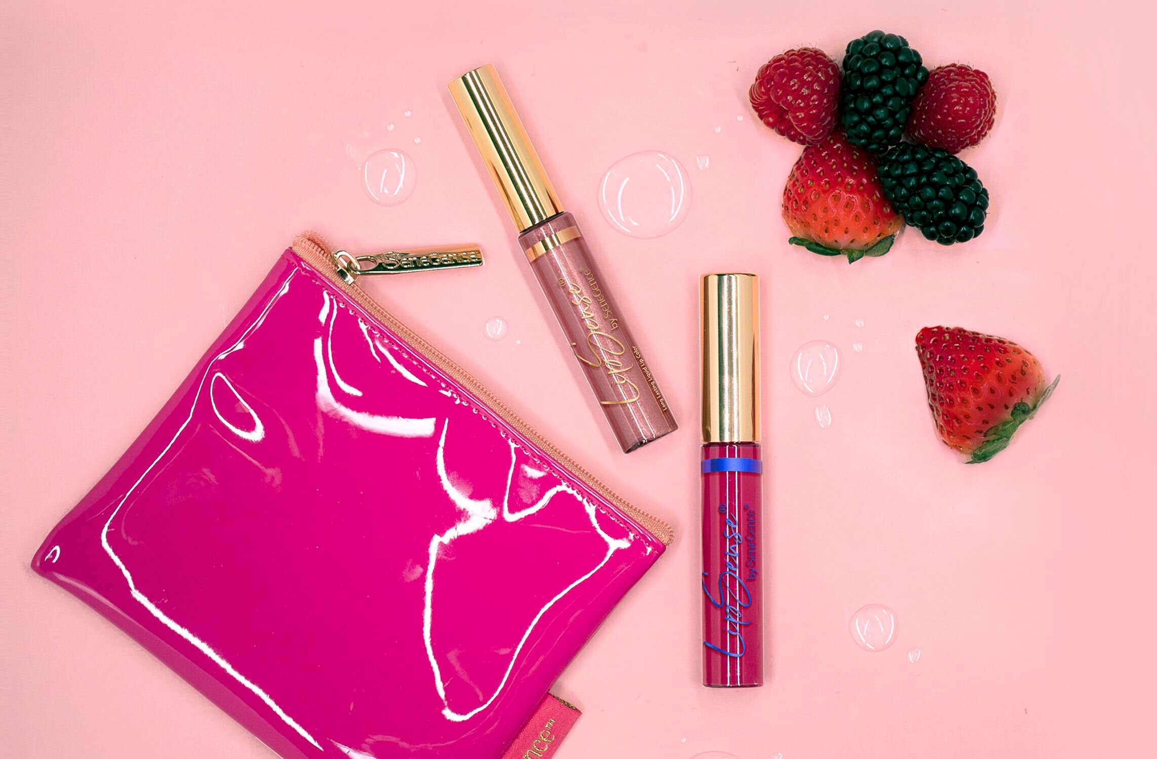 NEW BERRY BEAUTIFUL LIPSENSE GLOSS DUO COLLECTION