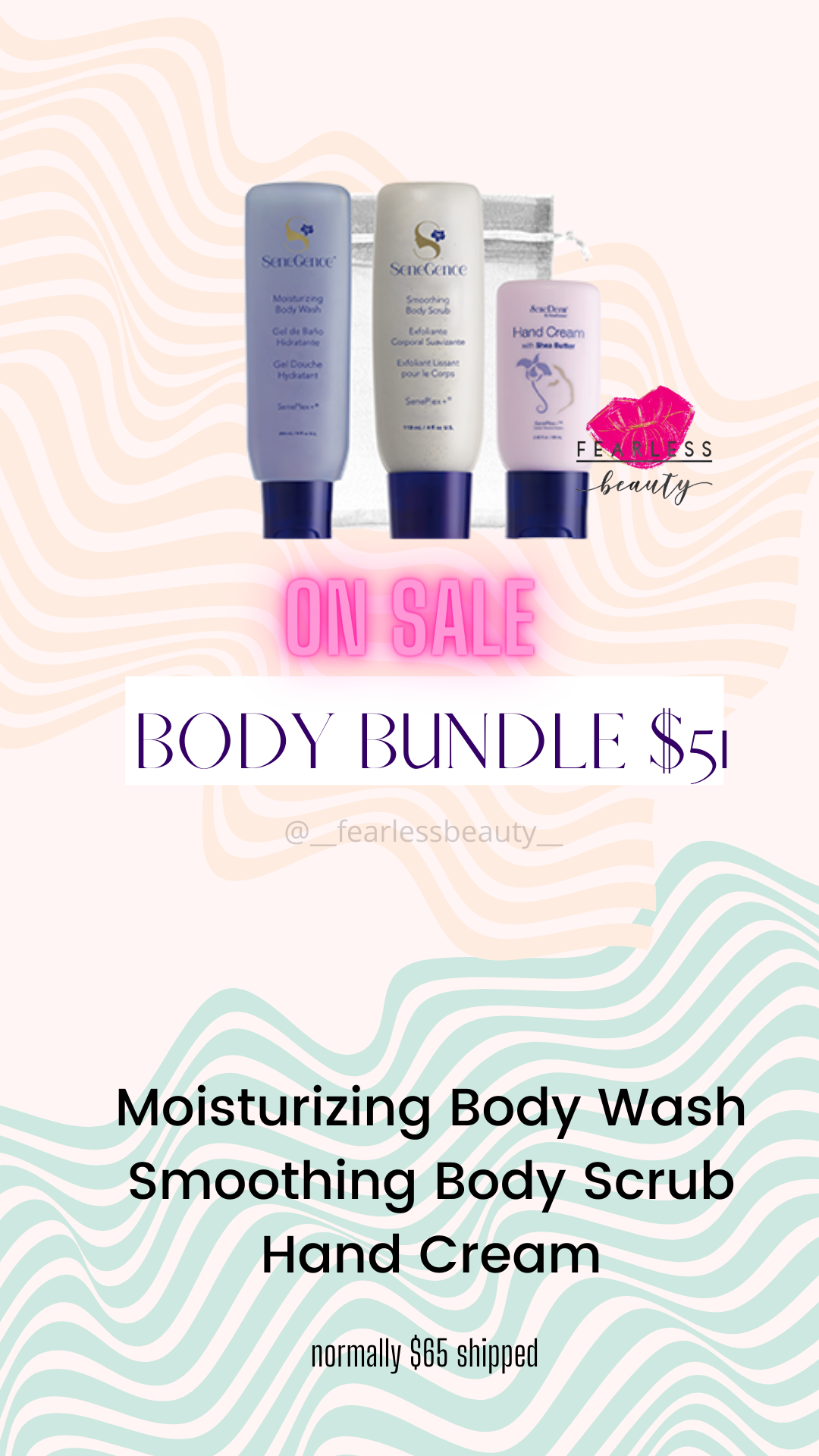 Senegence Body Care Bundle Promo - August 2021