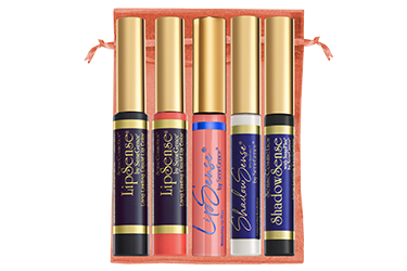 Senegence Halloween Bundle - Blackberry Lipsense, Samon Lipsense, Onyx Shadowsense, Snow Shadow