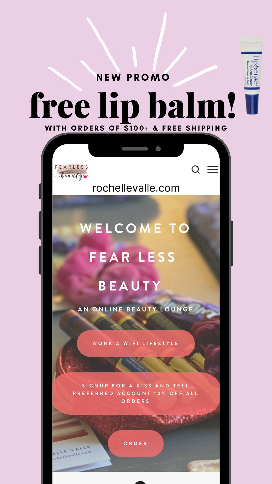 Free Senegence Moisturizing Lip Balm