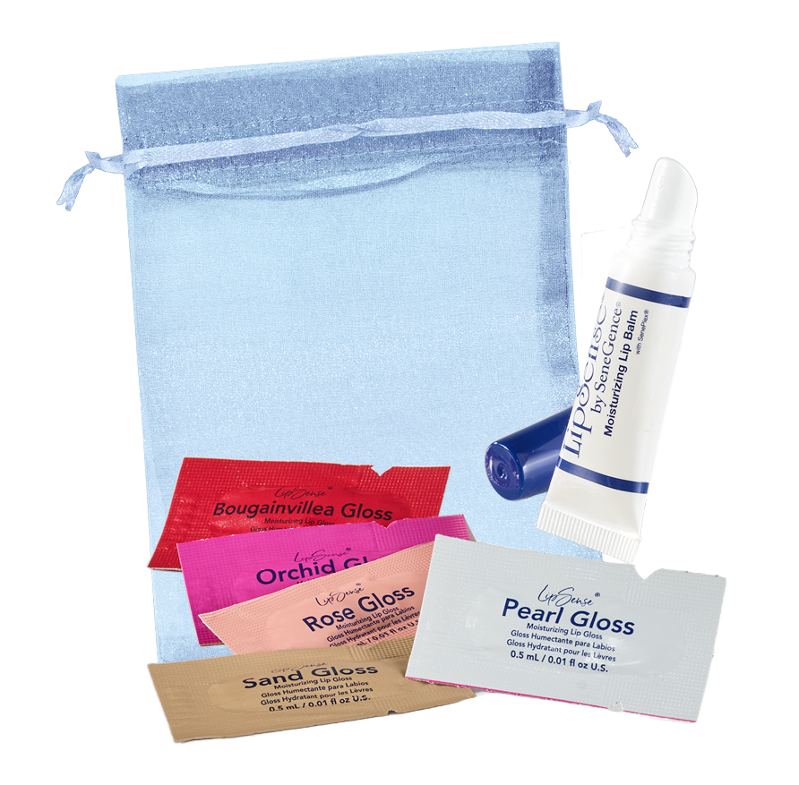 LIPSENSE® MOISTURIZING TINTED LIP BALM COLLECTION (Honey Coral, Nude