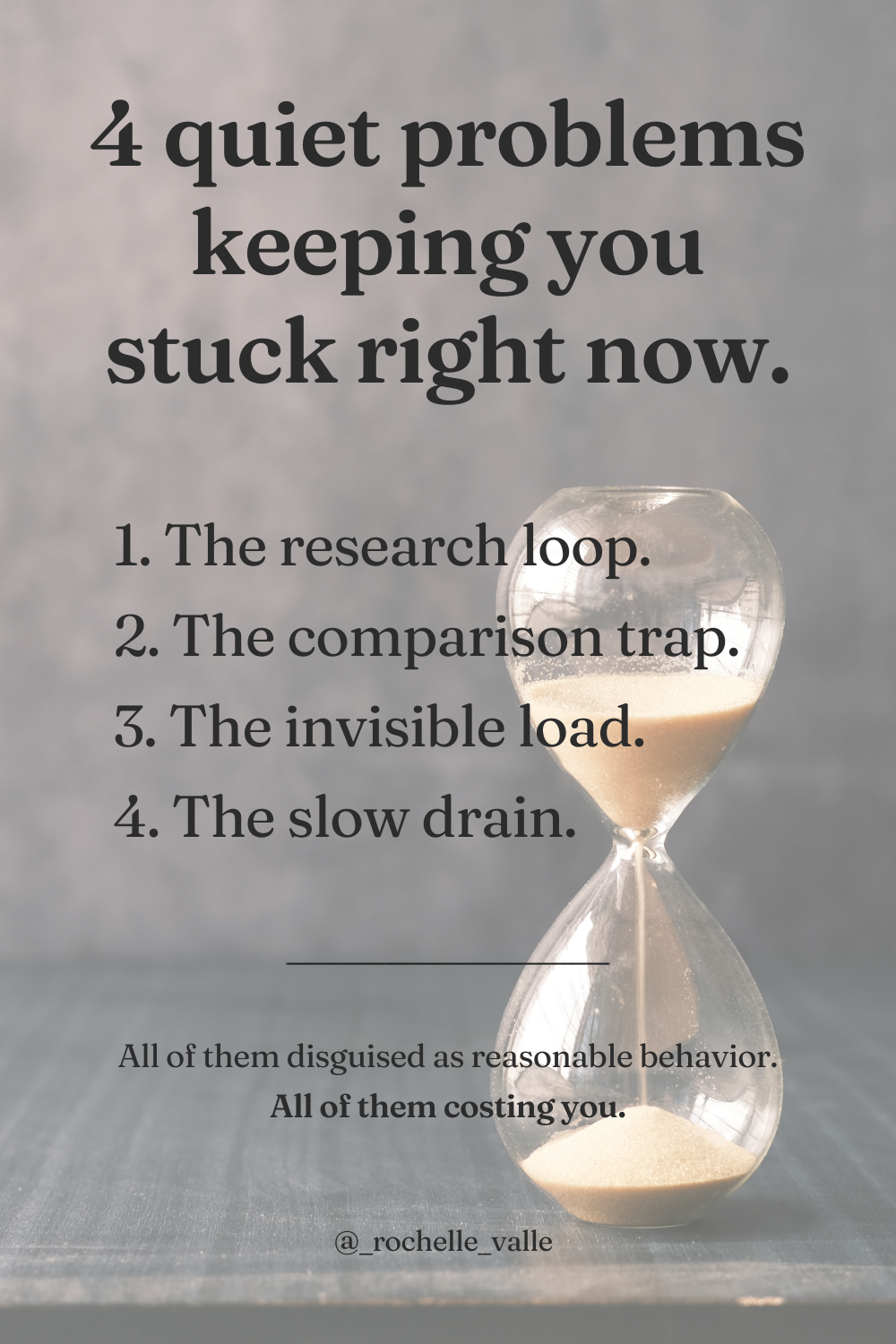 Four Things Quietly Keeping You Stuck — And None of Them Are What You Think