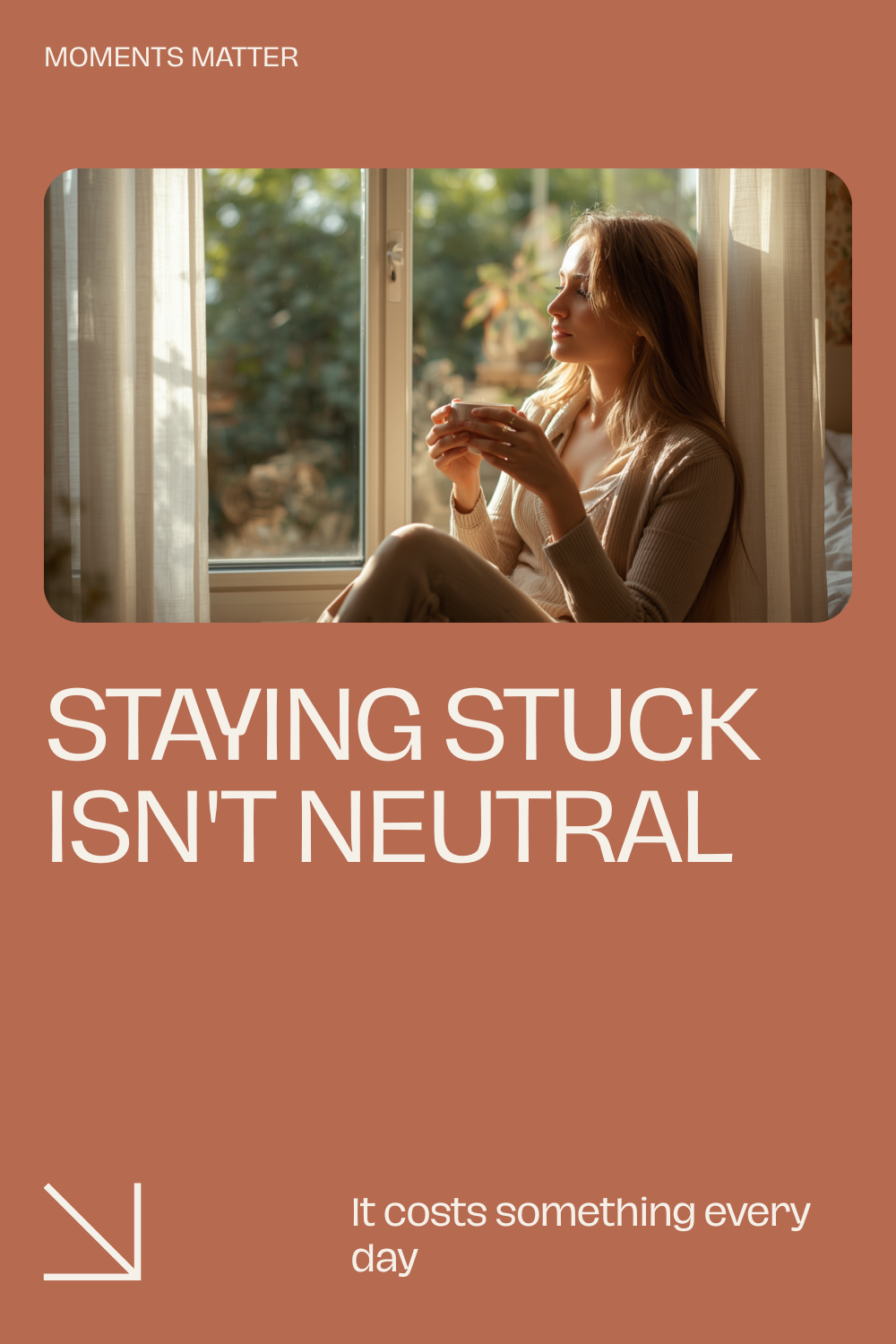 The Invisible Cost of Staying Stuck — What It Steals From You Every Single Day