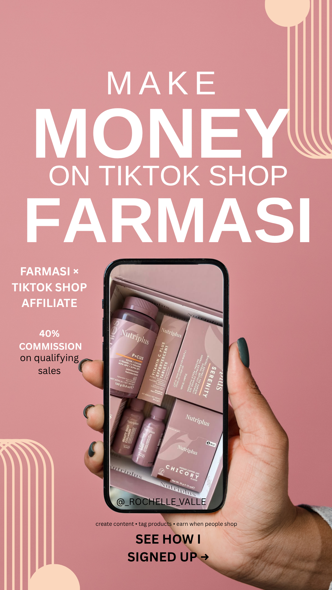 Farmasi + TikTok Shop Affiliate: How to Earn Up to 40% Commission