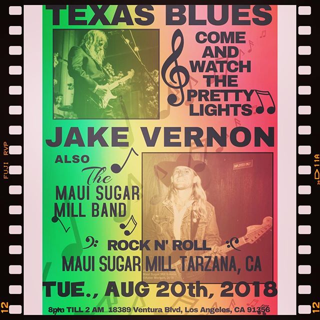 Come out and party with us starting at 8PM in Tarzana 🎸 #rasta #rocknroll #jakevernon #jakevernonmusic #fender #gibson #marshall #vox #martin #larocknroll #losangeles #originalmusic #blues #country #reggae #gospel #mauisugarmill #ganja #maryjane #lo