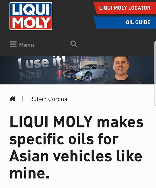 Thanks for the awesome feature @liquimoly.usa.canada Proud to say I Use It! here at @corona.autowerks on daily drivers and our weekend warriors #iuseit #liquimoly #coronaautowerks #240z #datsun #RB25 #HB #huntingtonbeach #autorepair