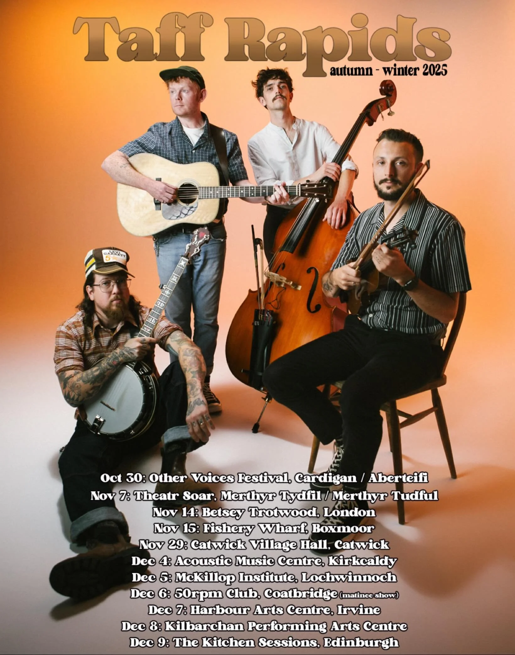 Few more shows with he fellas to round out the year nicely!