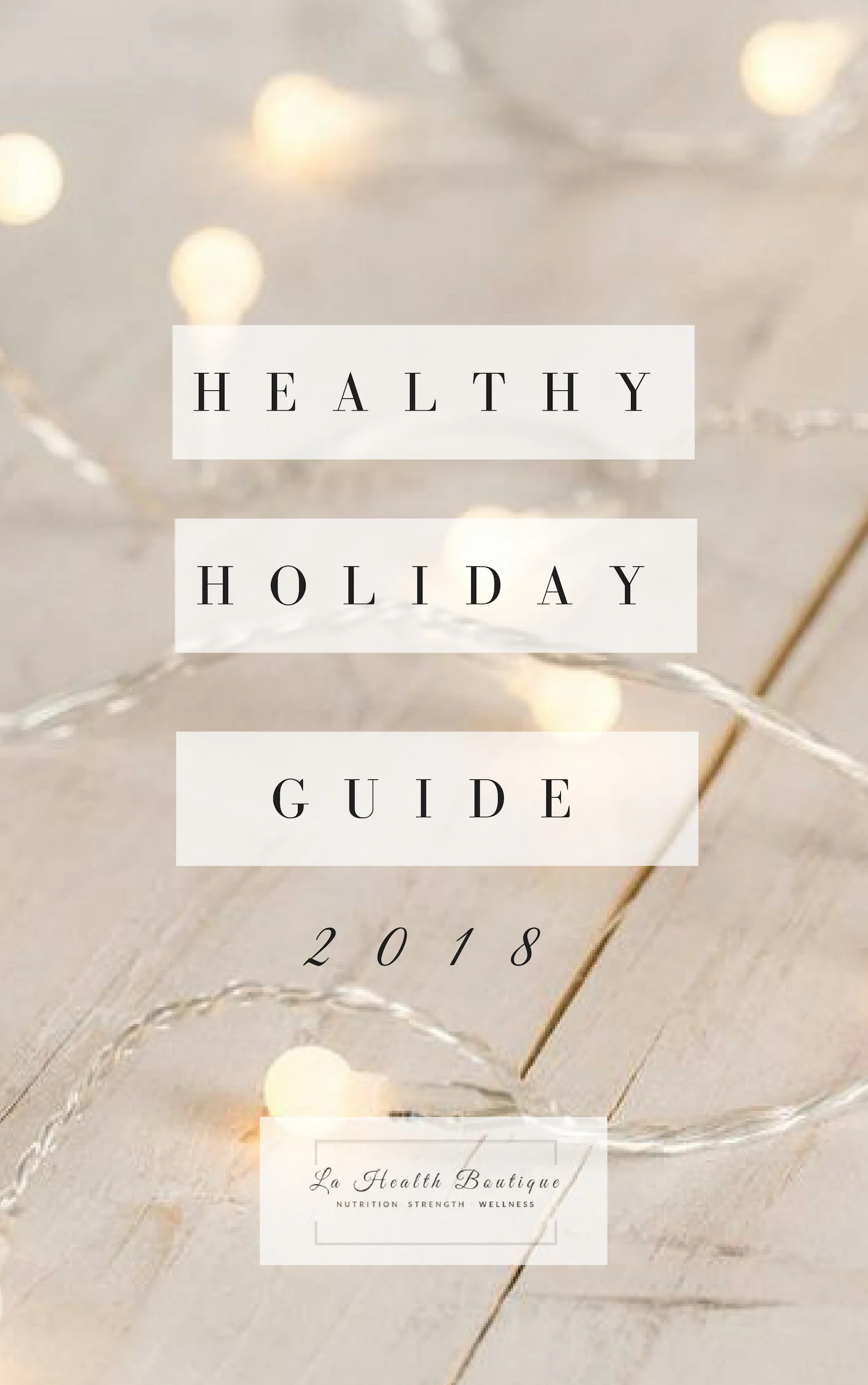 Healthy Holidays 2018