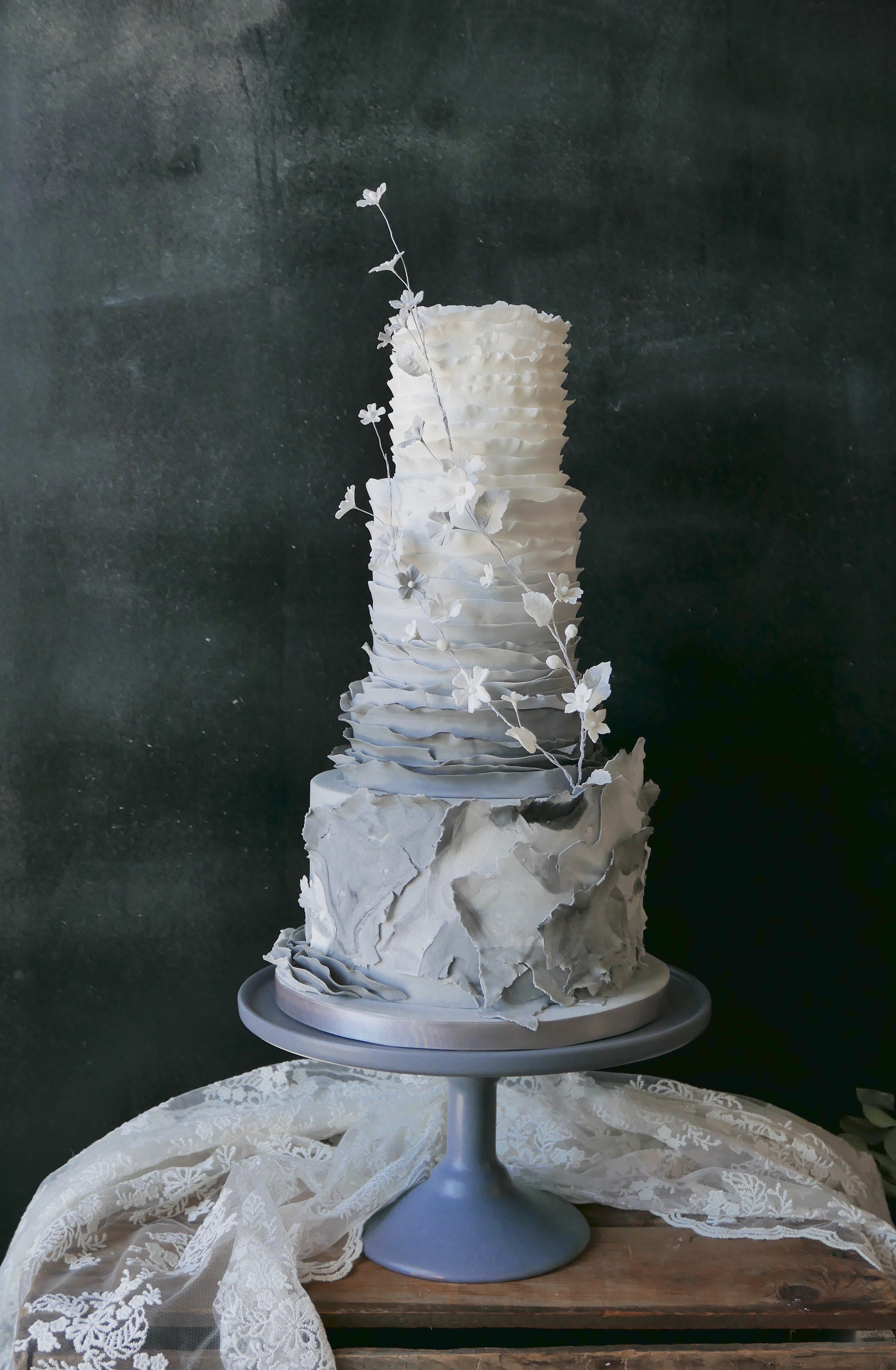 Wedding Cake by Flower & Flour Cake Design, Gusta Cooking Studio