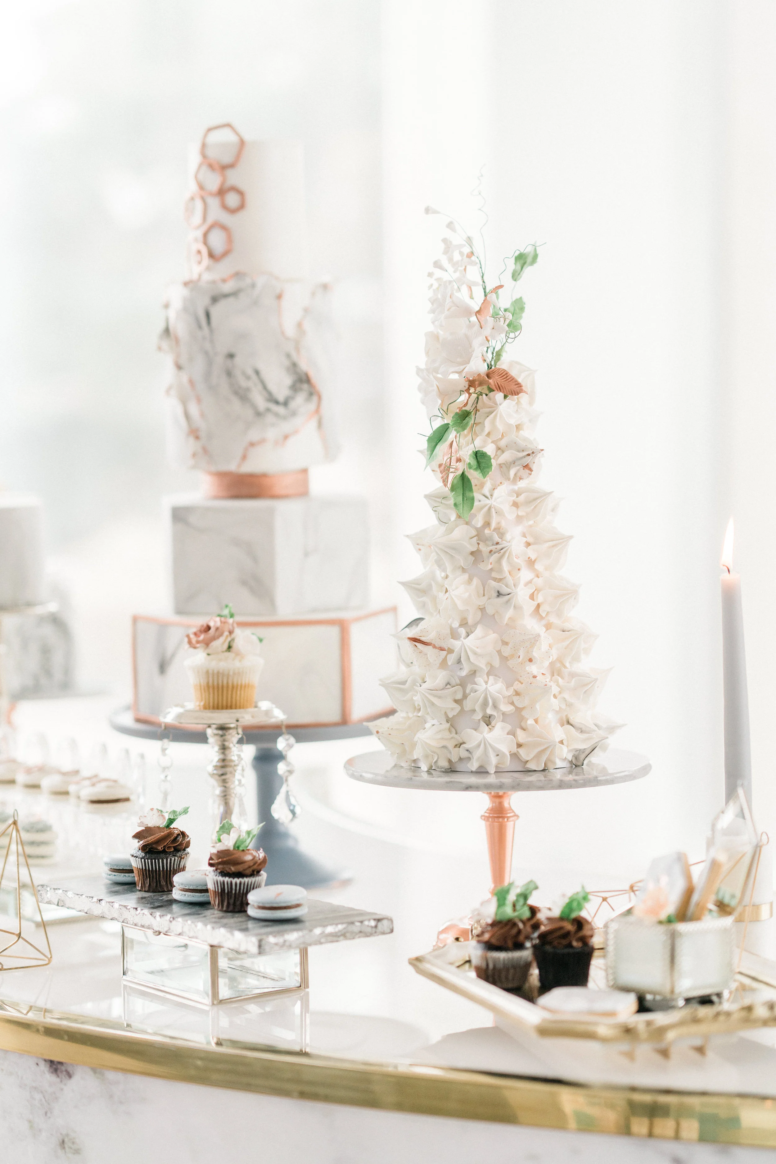 Wedding Cake by Flower &amp; Flour Cake Design, Gusta Cooking Studio