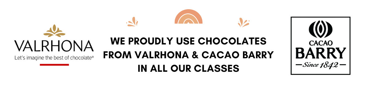 Gusta Cooking Studio proudly use chocolates from Valrhona & Cacao Barry in all our classes