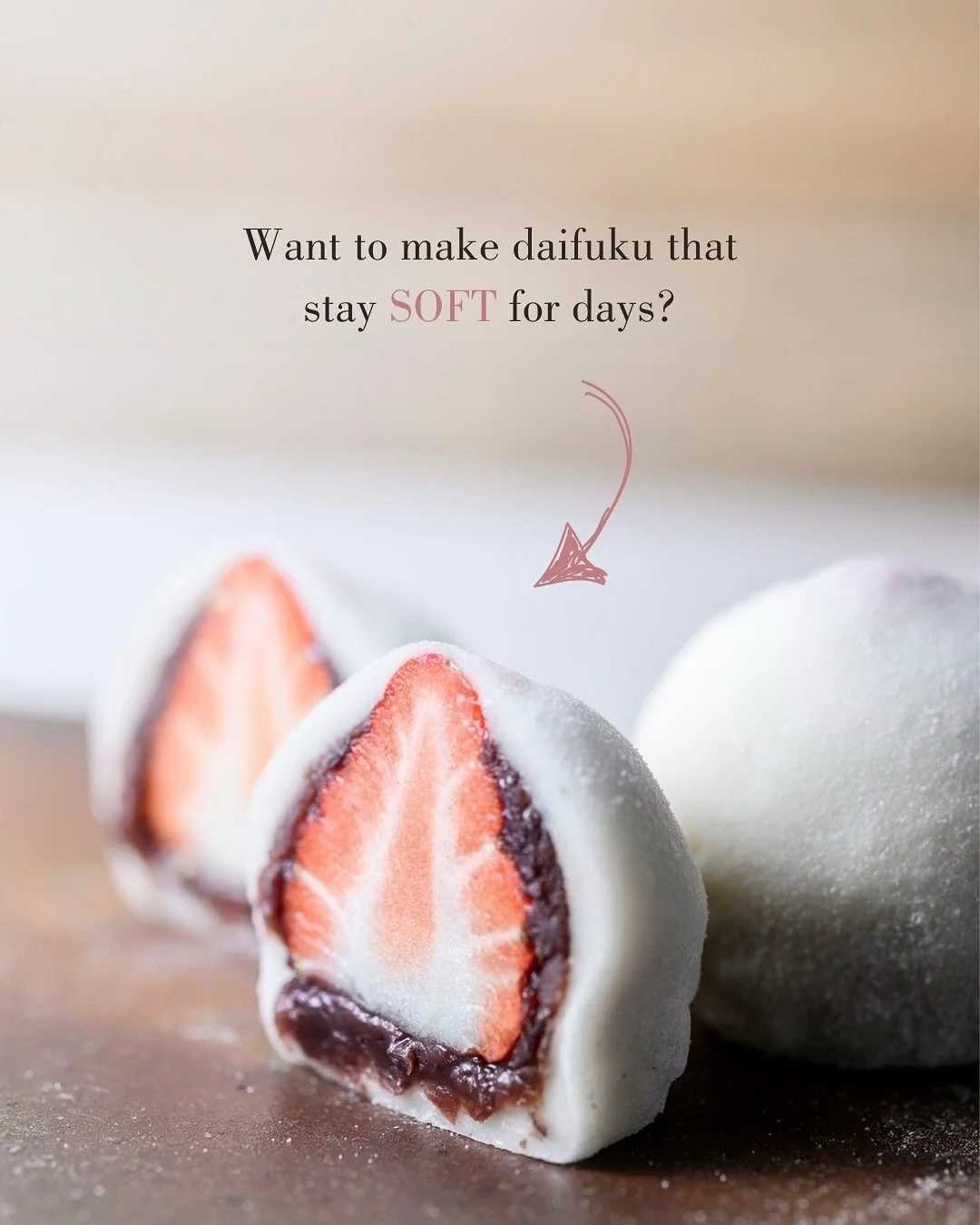 [Early Bird Now] Master Fruits Daifuku with Wagashi Master Junichi Mitsubori!

@junichi_mitsubori 三堀純一 returns to Gusta for a series of masterclasses in November, including a dedicated Fruits Daifuku workshop on Fri, Nov 7.

Three sessions available: