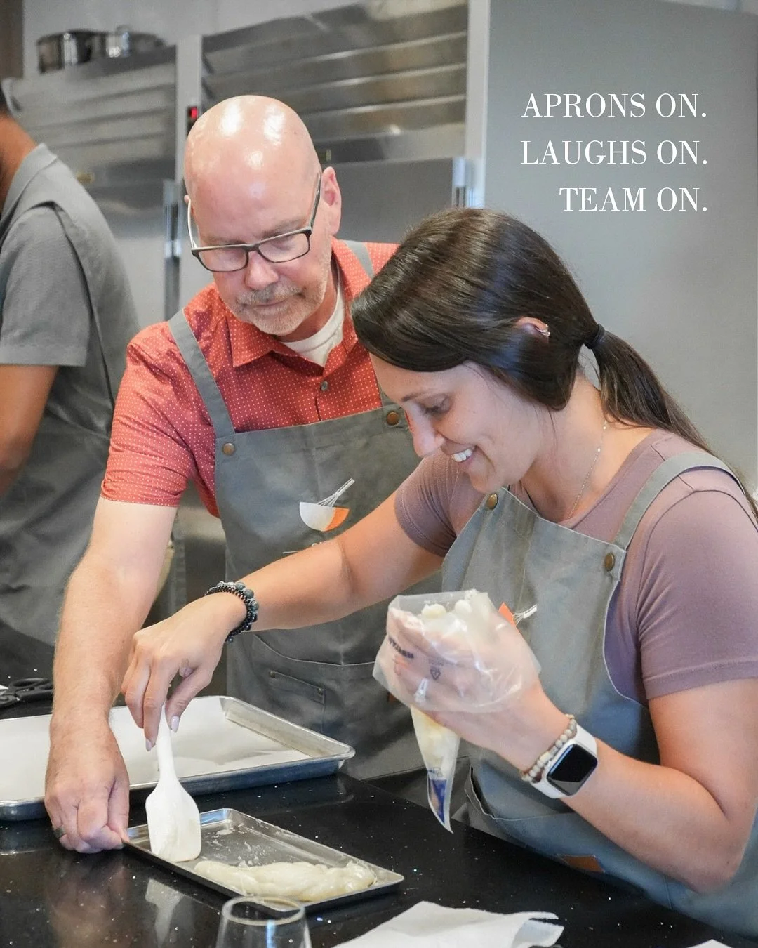 From warm ganache to boxed gifts, our Hand-Rolled Chocolate Truffles class turns coworkers into collaborators.

Guided, hands-on, and filled with laughters. Perfect for holiday team building events. Choose truffles or another topic from our class lis