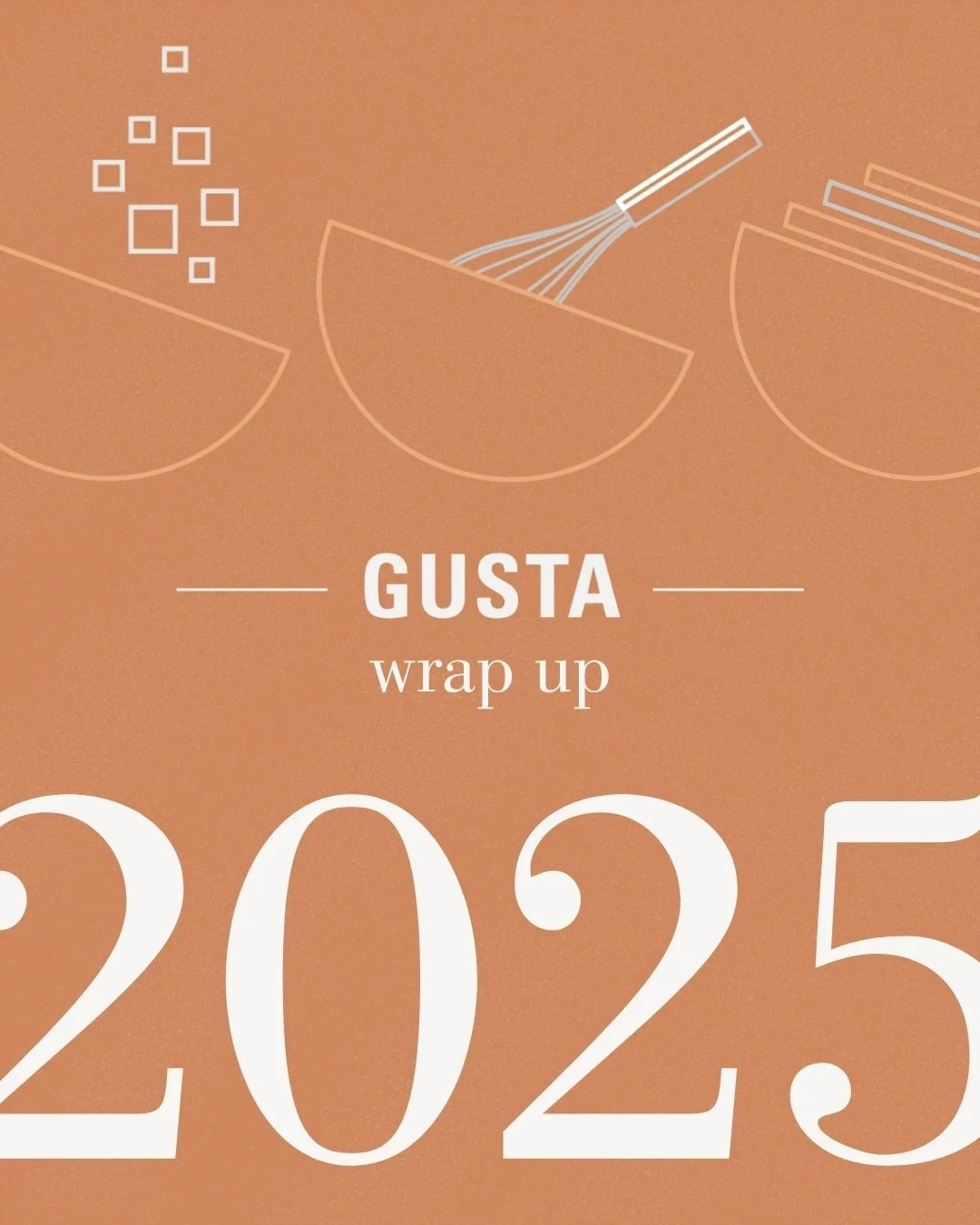 2025, thank you 💛

🔸 218 classes &middot; 1,090 hours together at Gusta Cooking Studio
🔸 Masterclasses with @congmom_cake, @keempossible_2 &amp; @junichi_mitsubori 
🔸 Gusta Supplies moved to a bigger home at 2800 John St
🔸 Gusta Bake Lab was bor