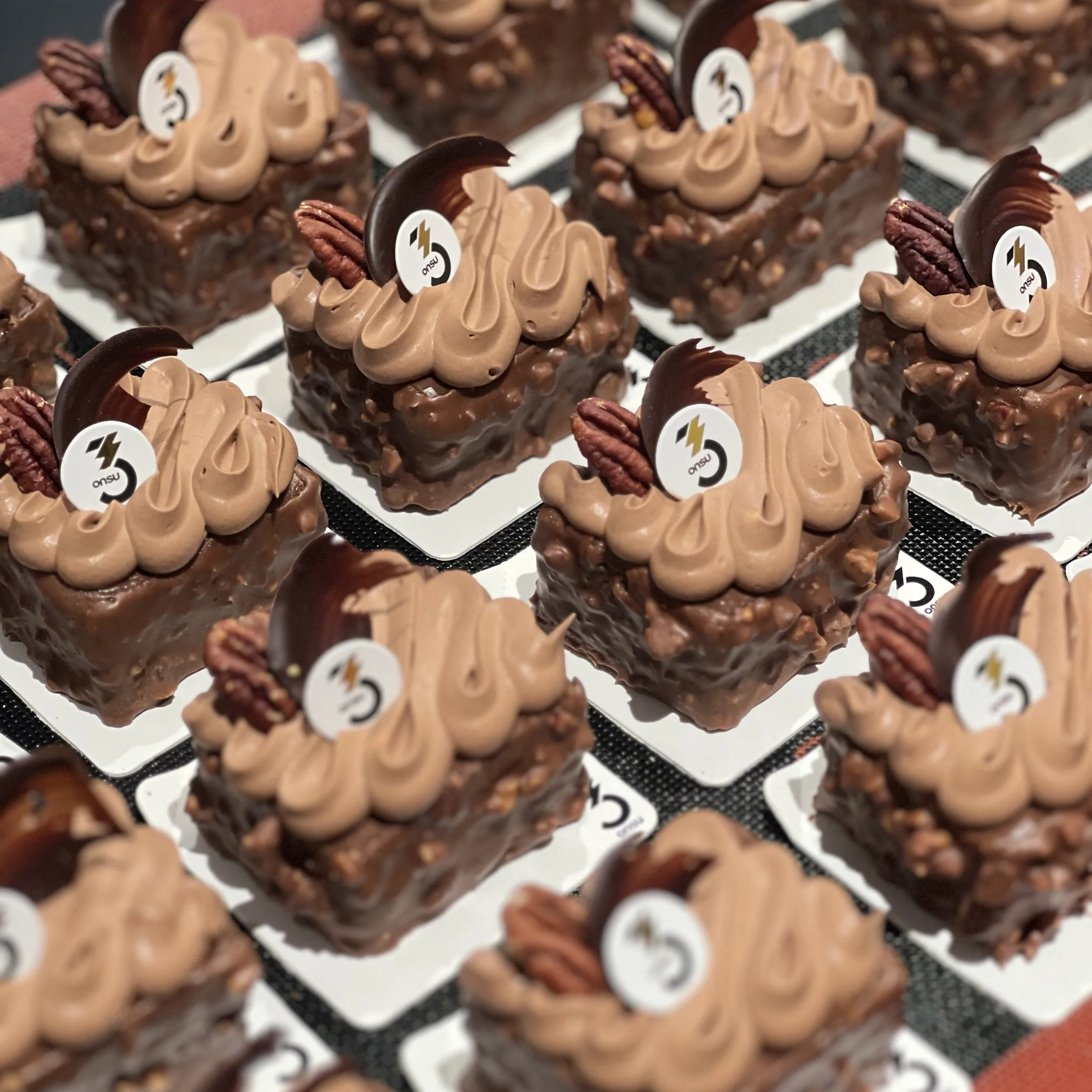 Banana and pecan chocolate bar