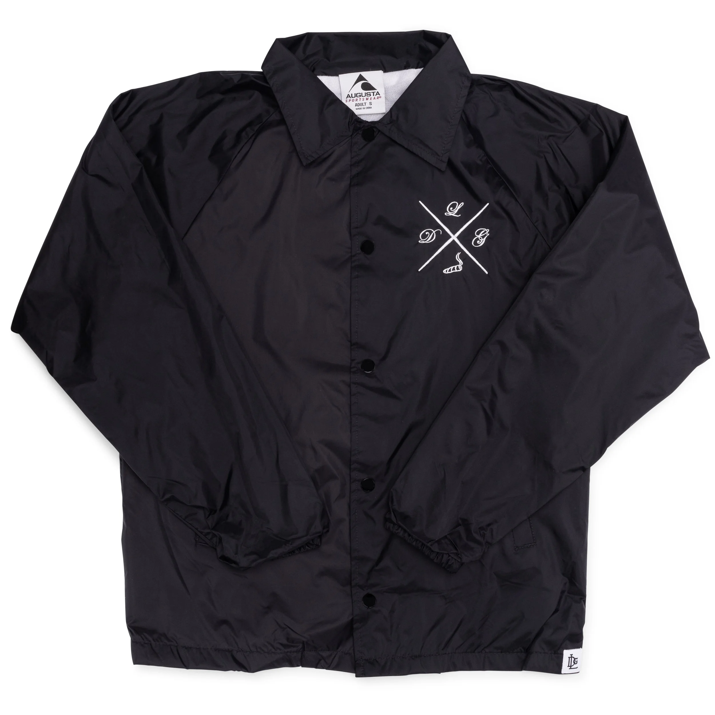 DLG Coach Jacket - Black
