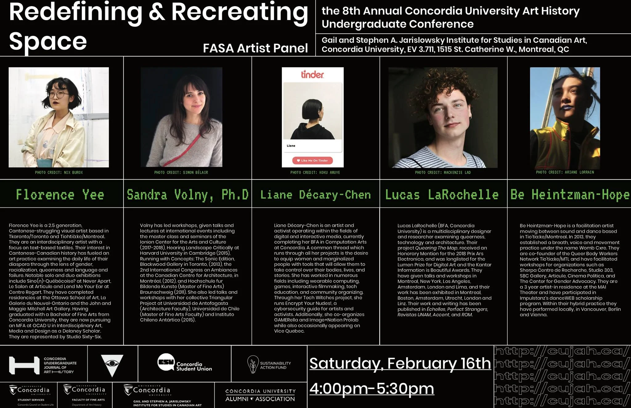 (dis)location: art in a mobile age, February 16th &amp; 17th, 2019